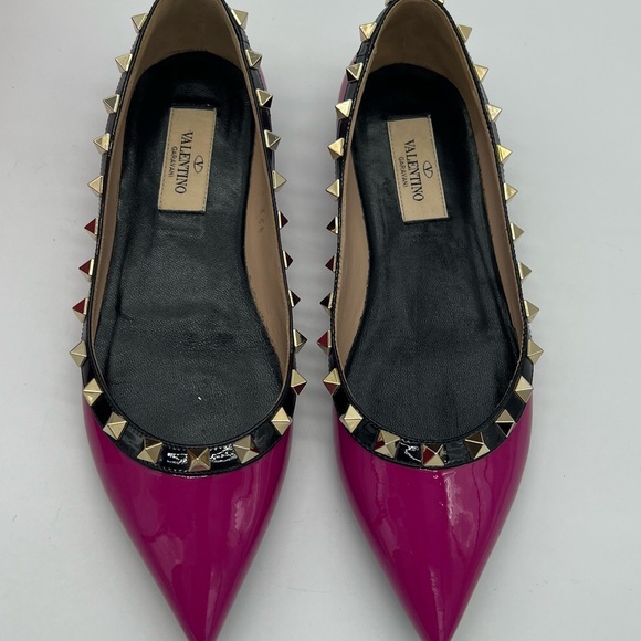 Authentic Valentino Garavani rockstud flats - Picture 4 of 12